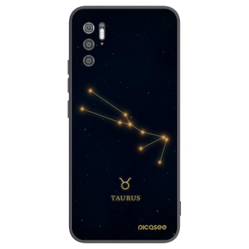 Picasee silikonowe czarne etui na Xiaomi Poco M3 Pro 5G - TAURUS