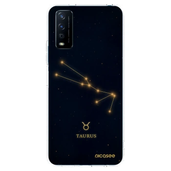 Picasee silikonowe przeźroczyste etui na Vivo Y11s - TAURUS
