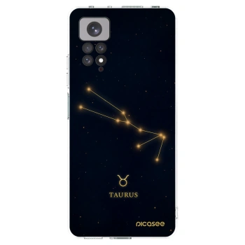 Picasee silikonowe przeźroczyste etui na Xiaomi Redmi Note 11S 4G - TAURUS