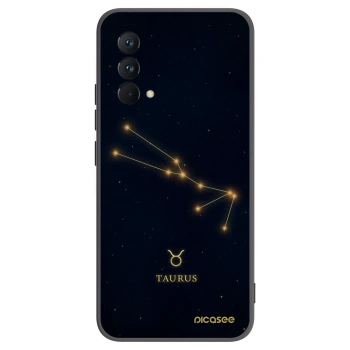 Picasee silikonowe czarne etui na Realme GT Master Edition 5G - TAURUS