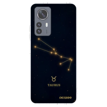 Picasee silikonowe przeźroczyste etui na Xiaomi 12 Pro - TAURUS