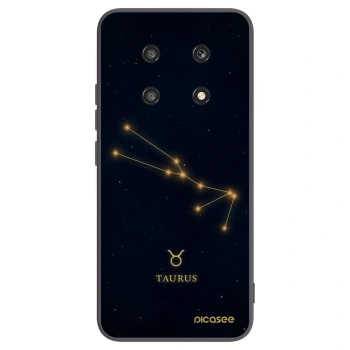 Picasee silikonowe czarne etui na Honor Magic4 Lite 5G - TAURUS