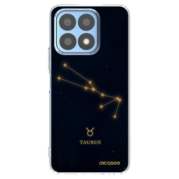 Picasee silikonowe przeźroczyste etui na Honor X8a - TAURUS