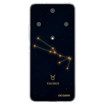 Picasee silikonowe przeźroczyste etui na Honor Magic5 Lite 5G - TAURUS
