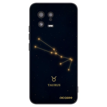 Picasee silikonowe czarne etui na Xiaomi 13 - TAURUS