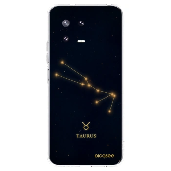 Picasee silikonowe przeźroczyste etui na Xiaomi 13 Pro - TAURUS