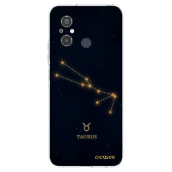 Picasee silikonowe przeźroczyste etui na Xiaomi Redmi 12C - TAURUS