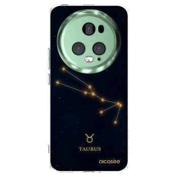 Picasee silikonowe przeźroczyste etui na Honor Magic5 Pro - TAURUS