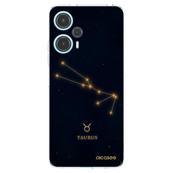 Picasee silikonowe przeźroczyste etui na Xiaomi Poco F5 - TAURUS