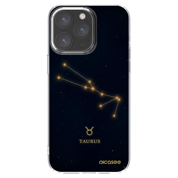 Picasee silikonowe przeźroczyste etui na Apple iPhone 15 Pro Max - TAURUS