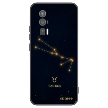Picasee silikonowe czarne etui na Xiaomi Poco F5 Pro 5G - TAURUS