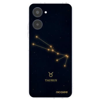 Picasee silikonowe przeźroczyste etui na Realme 10 4G - TAURUS