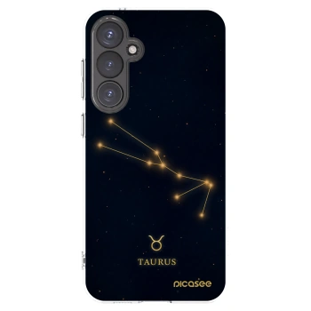 Picasee silikonowe przeźroczyste etui na Samsung Galaxy S23 FE S711B - TAURUS