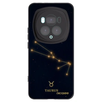 Picasee silikonowe czarne etui na Honor Magic6 Pro - TAURUS