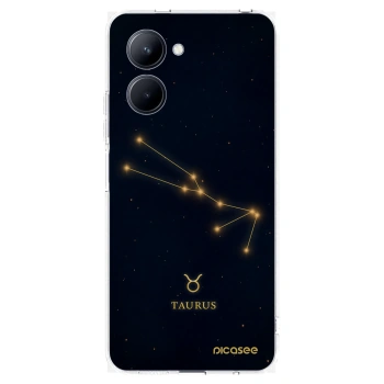 Picasee silikonowe przeźroczyste etui na Realme C33 (2023) - TAURUS