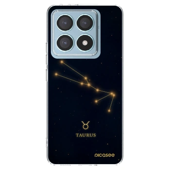 Picasee silikonowe przeźroczyste etui na Xiaomi 14T Pro - TAURUS