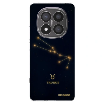 Picasee silikonowe przeźroczyste etui na Xiaomi Redmi Note 14 Pro+ 5G - TAURUS