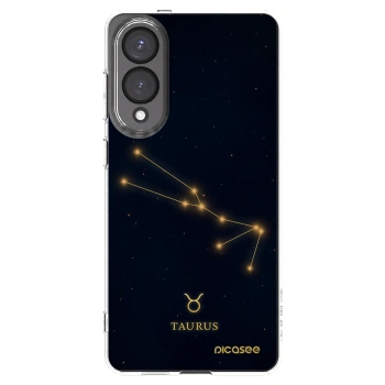 Picasee silikonowe przeźroczyste etui na Samsung Galaxy S25 Edge 5G - TAURUS