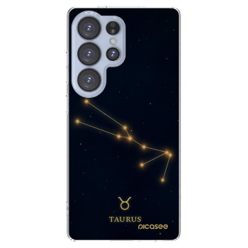 Picasee silikonowe przeźroczyste etui na Samsung Galaxy S25 Ultra 5G - TAURUS