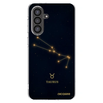 Picasee silikonowe przeźroczyste etui na Samsung Galaxy A56 5G A566B - TAURUS