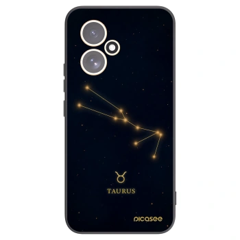 Picasee silikonowe czarne etui na Honor 400 5G - TAURUS
