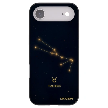 Picasee silikonowe czarne etui na Apple iPhone Air - TAURUS