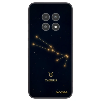 Picasee silikonowe czarne etui na Realme 12X - TAURUS