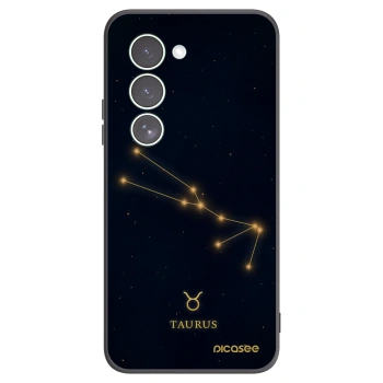 Picasee silikonowe czarne etui na Xiaomi Redmi 15 5G - TAURUS