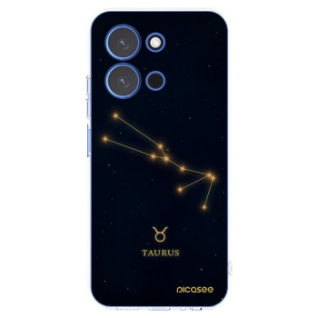 Picasee silikonowe przeźroczyste etui na Xiaomi Redmi 15C 4G - TAURUS