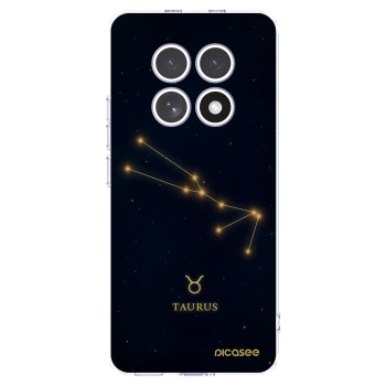 Picasee silikonowe przeźroczyste etui na Xiaomi Redmi Note 15 - TAURUS