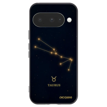 Picasee silikonowe czarne etui na Google Pixel 10 - TAURUS