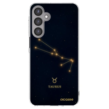 Picasee silikonowe przeźroczyste etui na Samsung Galaxy A16 4G - TAURUS