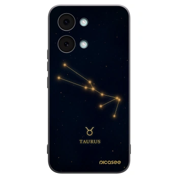 Picasee silikonowe czarne etui na Xiaomi Poco X8 Pro Max - TAURUS