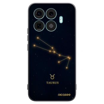 Picasee silikonowe czarne etui na Xiaomi 17T Pro - TAURUS