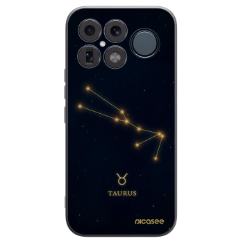 Picasee silikonowe czarne etui na Xiaomi Poco F8 Ultra - TAURUS