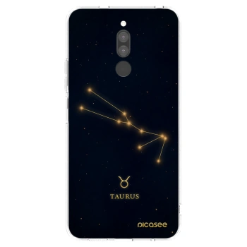 Picasee silikonowe przeźroczyste etui na Xiaomi Redmi 8 - TAURUS