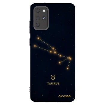 Picasee silikonowe przeźroczyste etui na Samsung Galaxy S20+ G985F - TAURUS