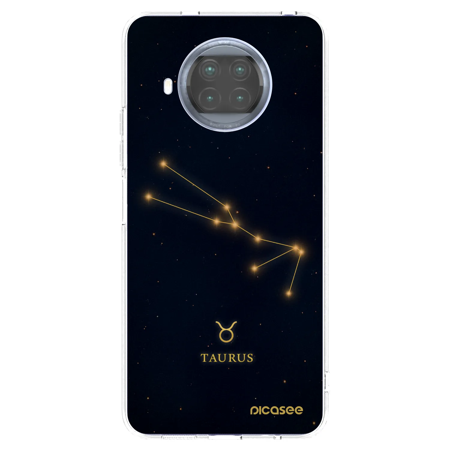 Picasee silikonowe przeźroczyste etui na Xiaomi Mi 10T Lite - TAURUS