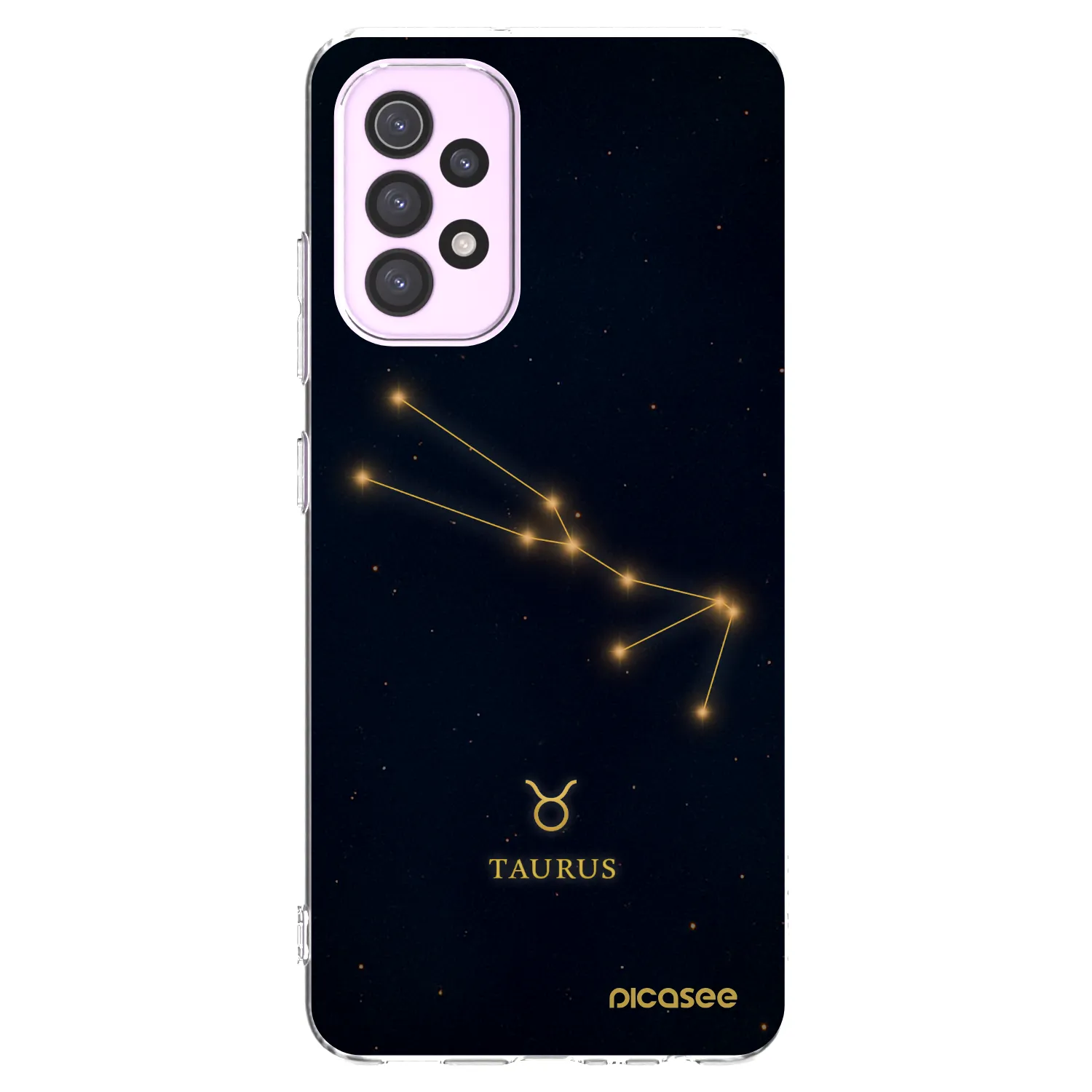 Picasee silikonowe przeźroczyste etui na Samsung Galaxy A32 5G A326B - TAURUS