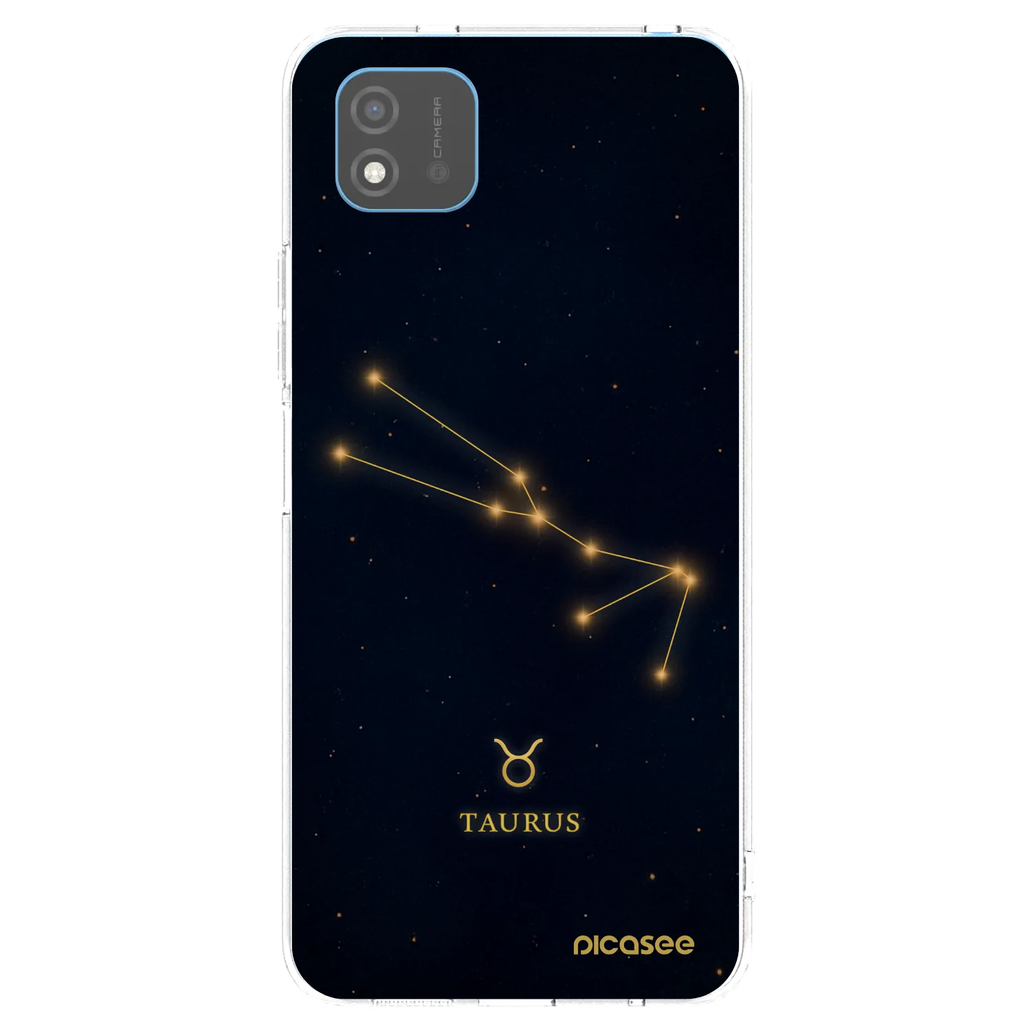 Picasee silikonowe przeźroczyste etui na Realme C11 (2021) - TAURUS