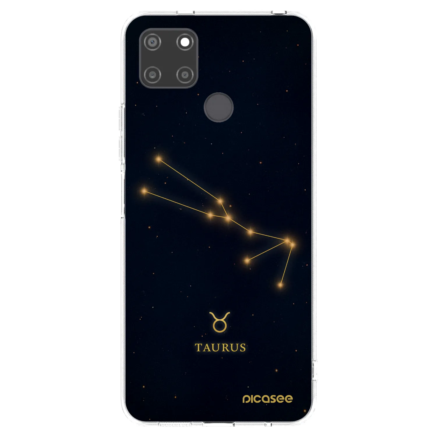 Picasee silikonowe przeźroczyste etui na Realme C21Y - TAURUS