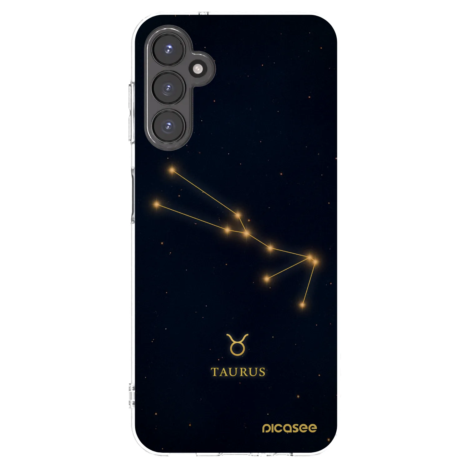 Picasee silikonowe przeźroczyste etui na Samsung Galaxy A14 5G A146P - TAURUS