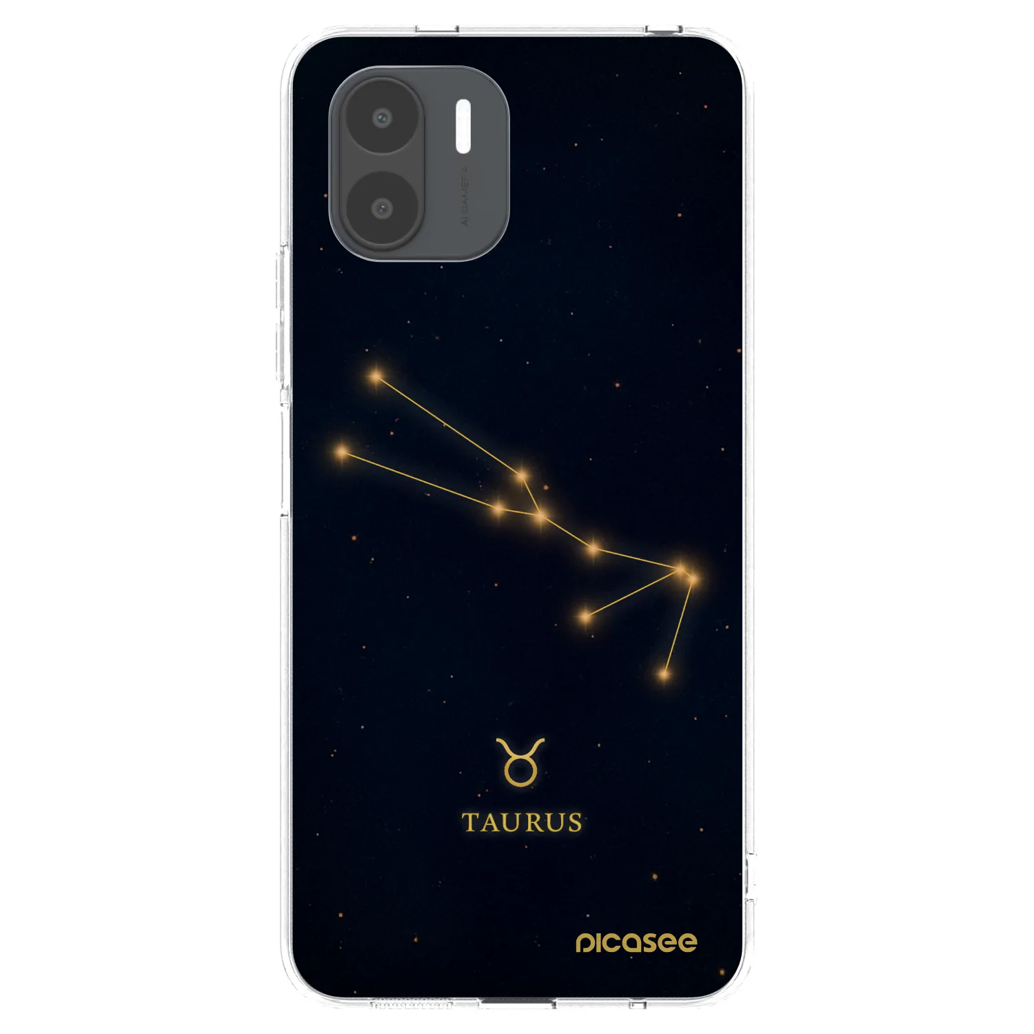 Picasee silikonowe przeźroczyste etui na Xiaomi Redmi A2 - TAURUS