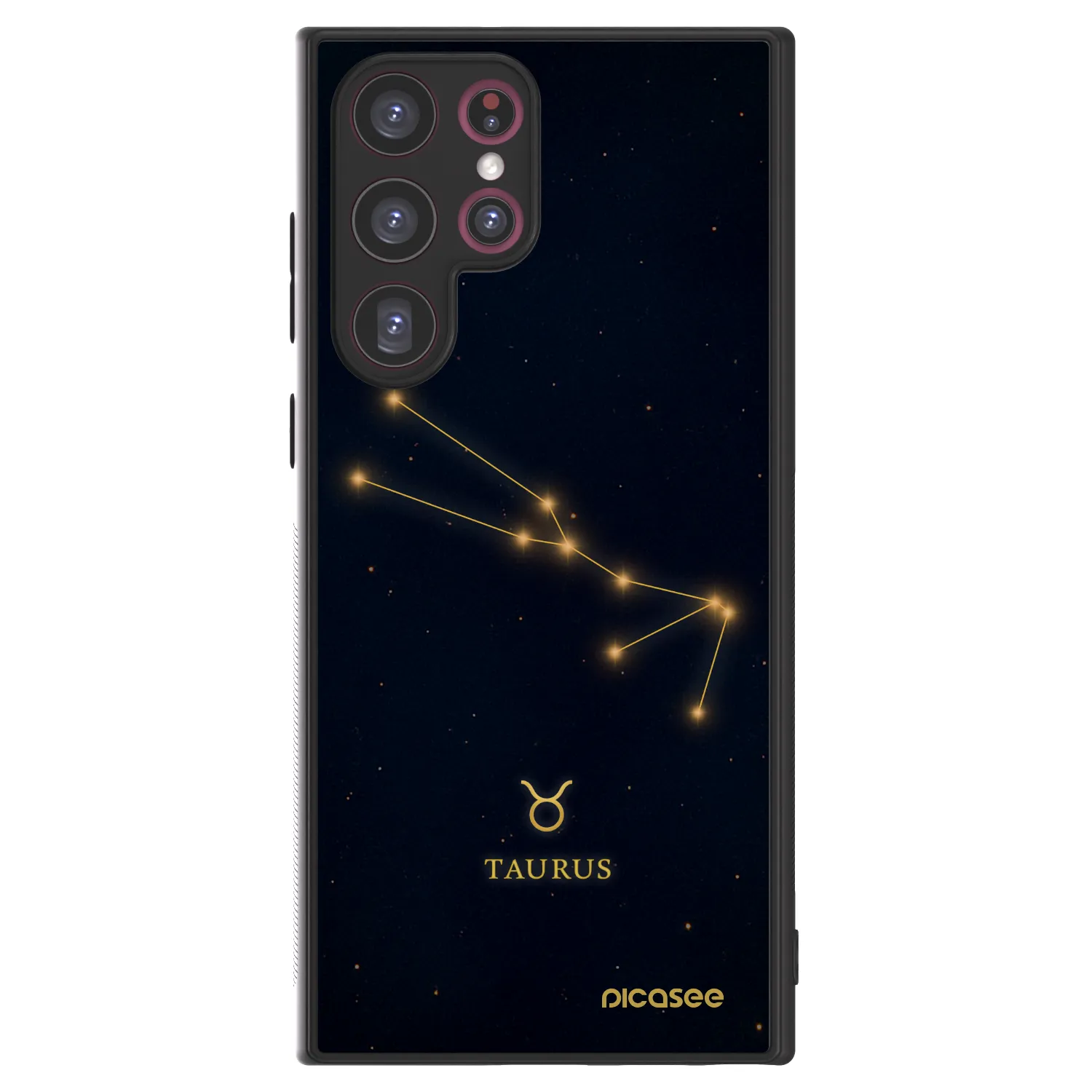 Picasee ULTIMATE CASE PowerShare pro Samsung Galaxy S22 Ultra 5G - TAURUS