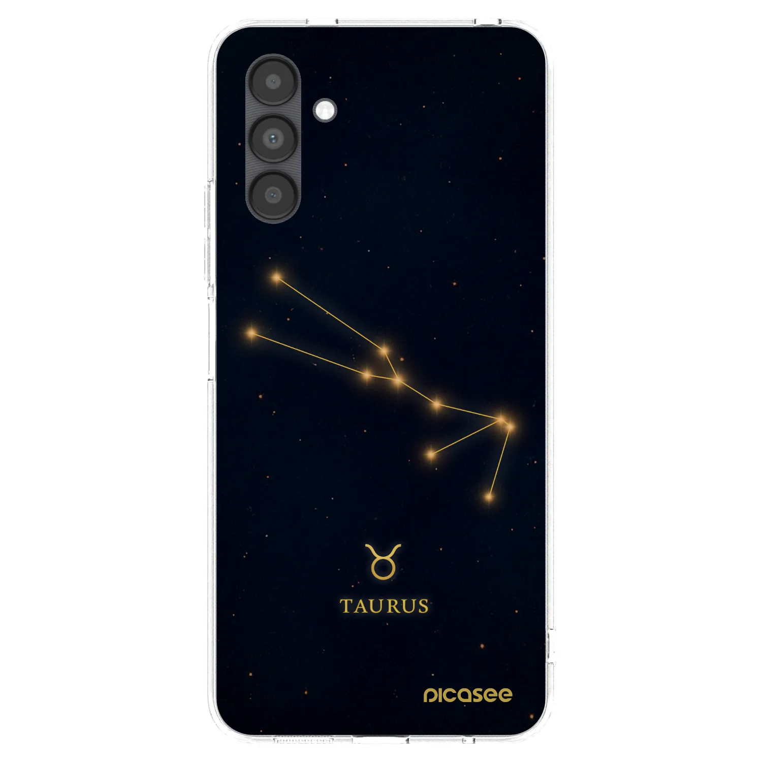 Picasee silikonowe przeźroczyste etui na Samsung Galaxy A04s A047F - TAURUS