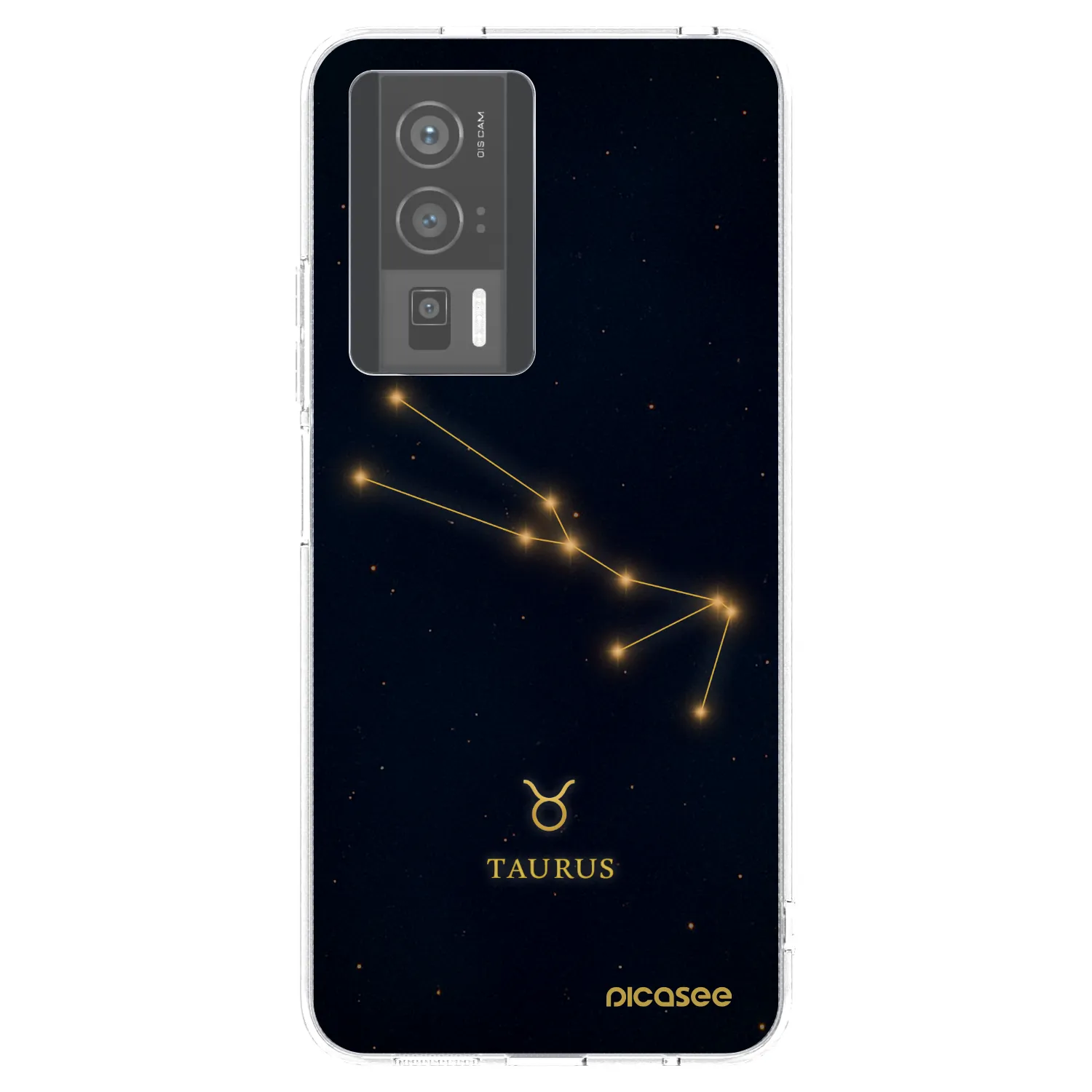 Picasee silikonowe przeźroczyste etui na Xiaomi Poco F5 Pro 5G - TAURUS