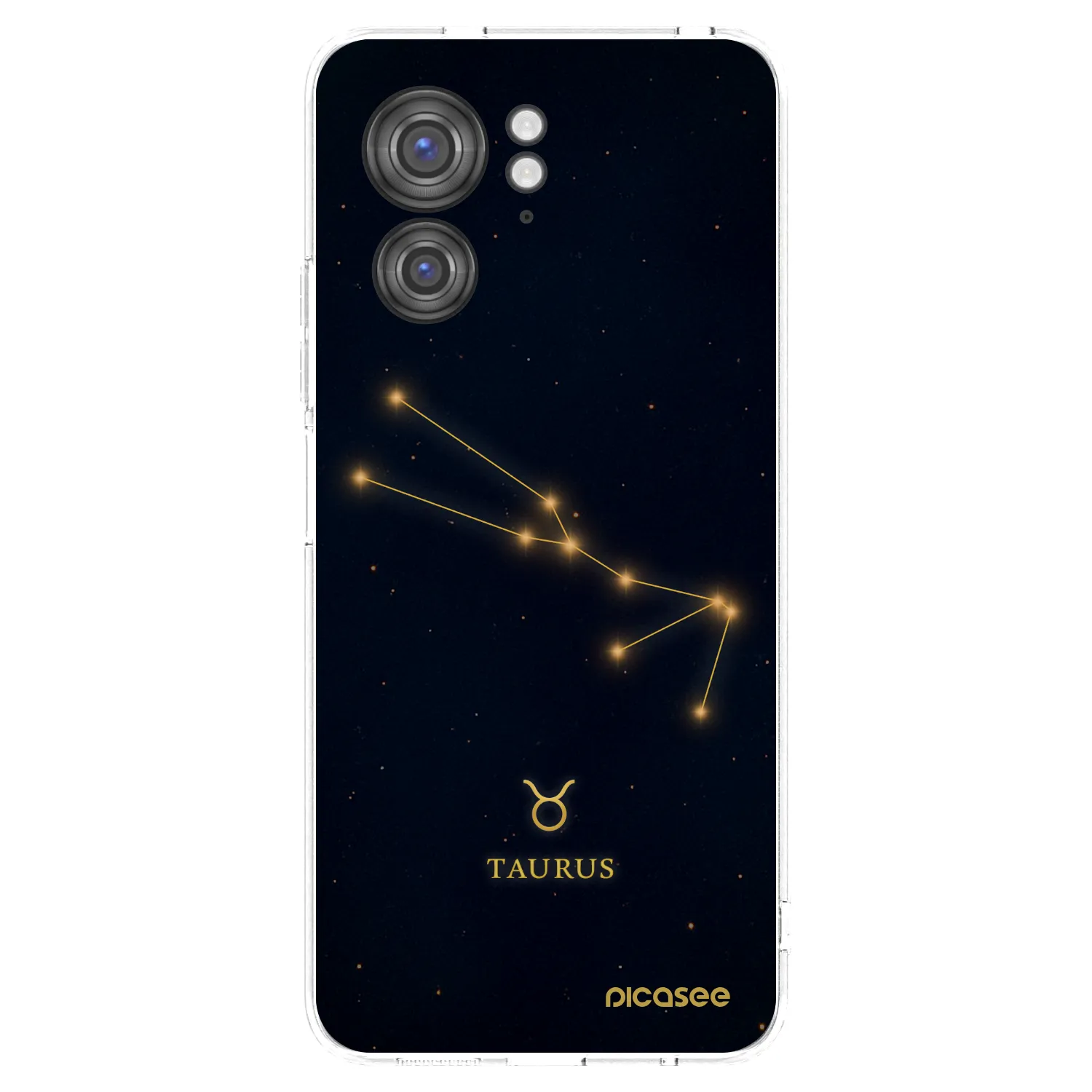 Picasee silikonowe przeźroczyste etui na Motorola Edge 40 - TAURUS