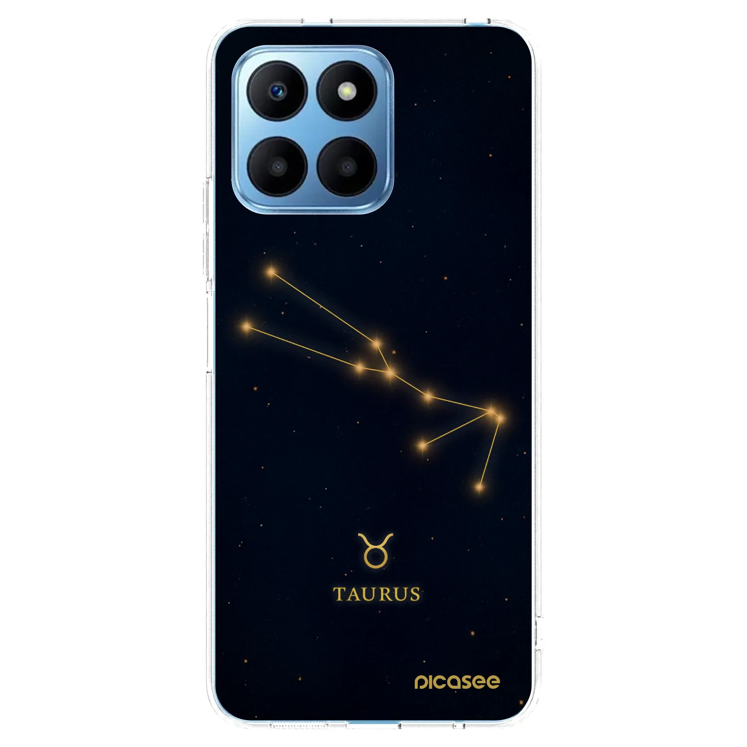 Picasee silikonowe przeźroczyste etui na Honor 70 Lite - TAURUS