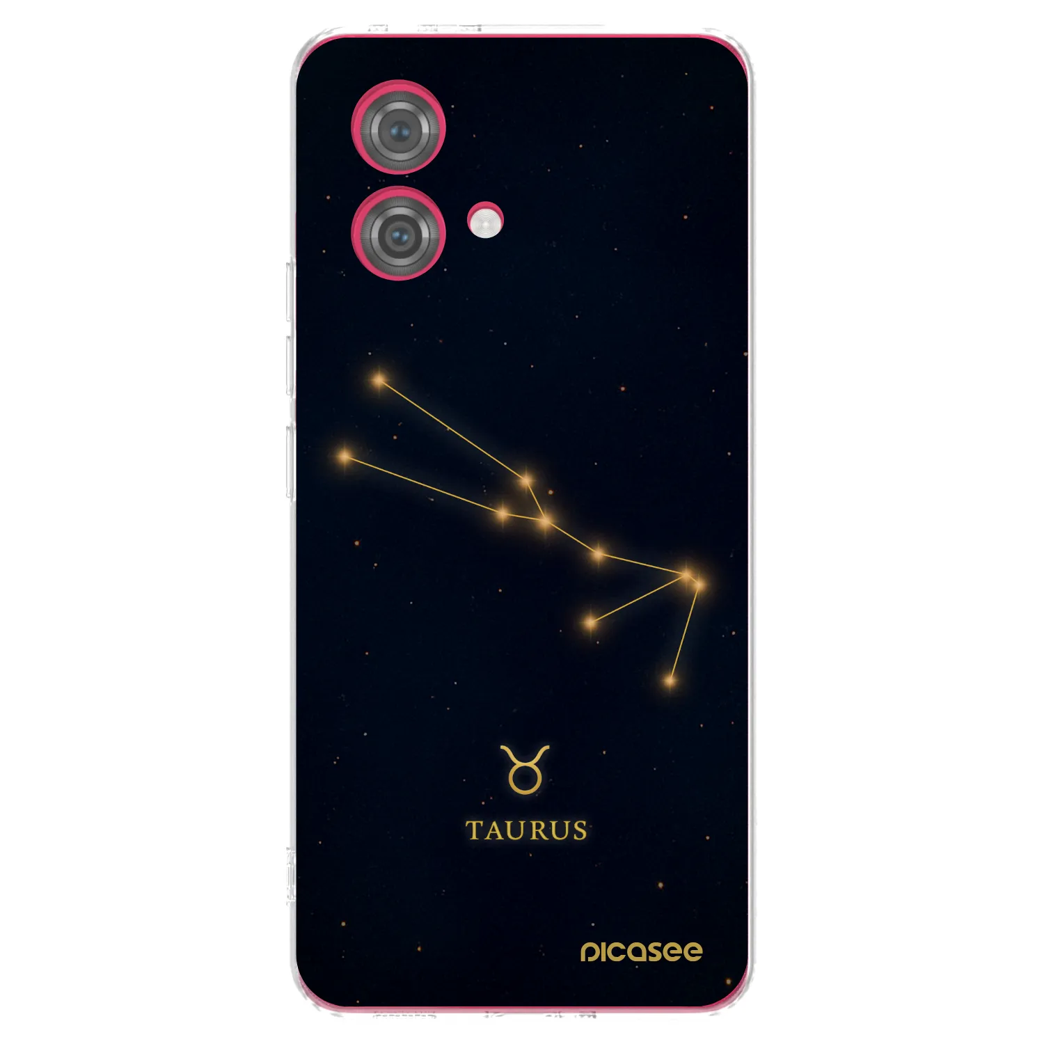 Picasee silikonowe przeźroczyste etui na Motorola Moto G84 5G - TAURUS