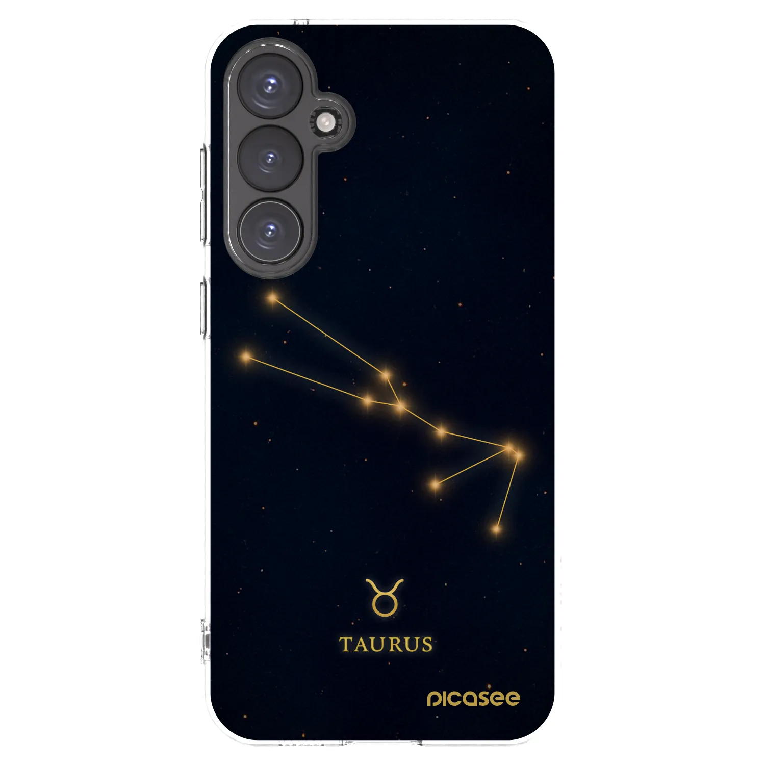Picasee silikonowe przeźroczyste etui na Samsung Galaxy S23 FE S711B - TAURUS